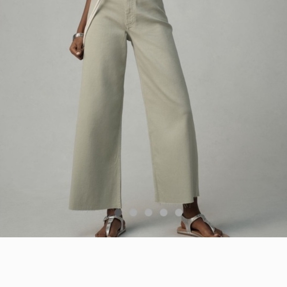 Anthropologie The Ettie High Rise Crop By MAEVE sz 29